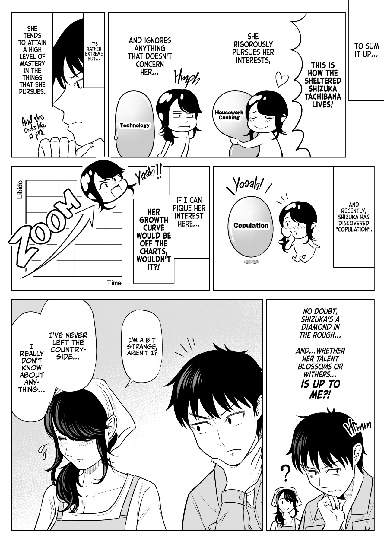 Hentai Manga Comic-Shizuka Tachibana, the Housewife Who Collects My Sperm Donations, Doesn't Know a Damn Thing!!-Chapter 3-37
